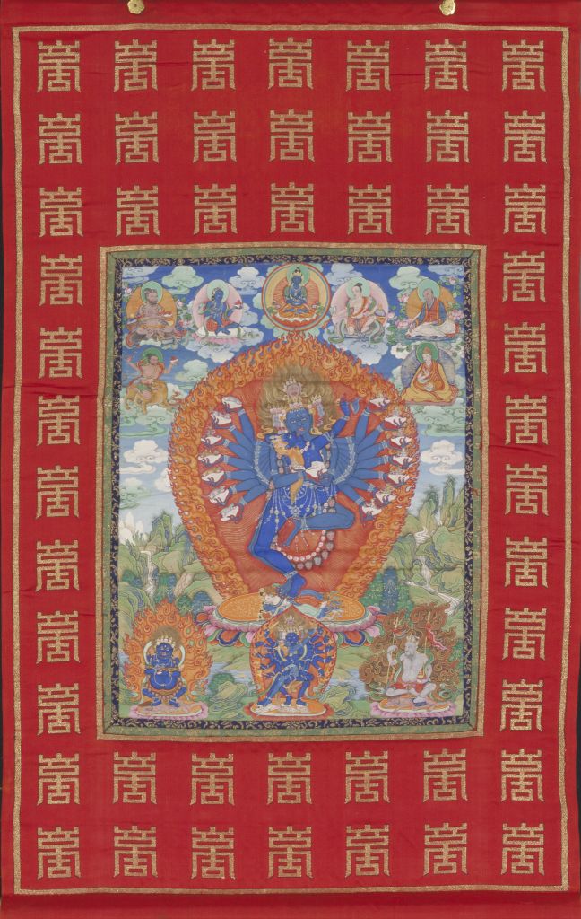 图片[1]-Xi Vajra Thangka-China Archive